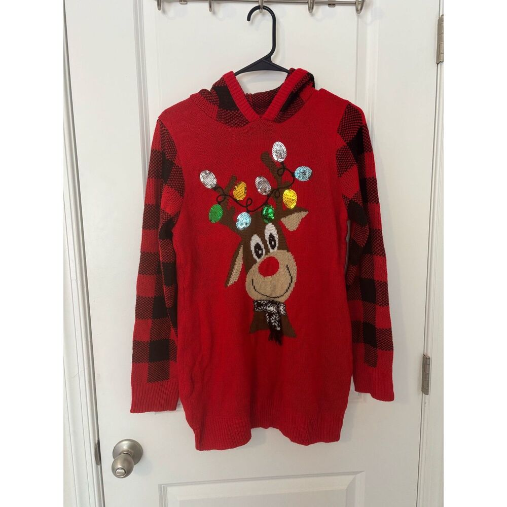Ugly Sweater size M whit cap